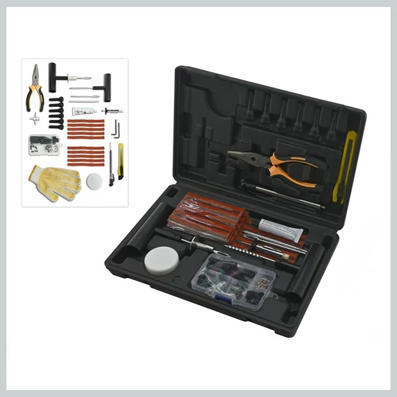 Set de reparație anvelope fără cameră – 100 piese 9418