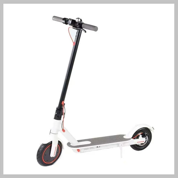 Trotinetă electrică pliabilă TUYA2, 25 km, 120 kg, alb
