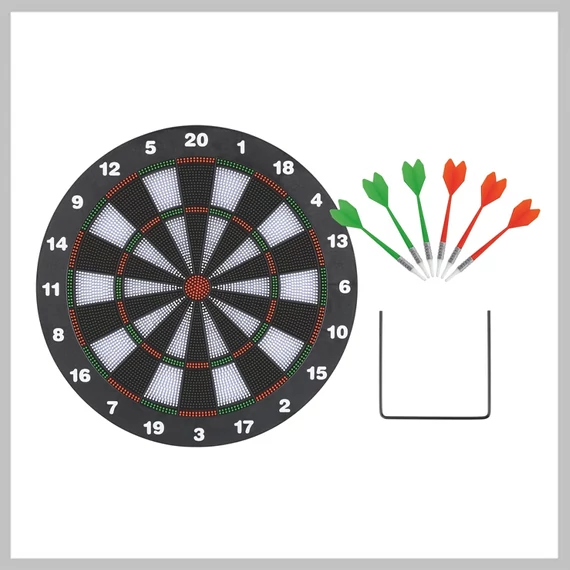 Tablă de darts cu 6 săgeți și suport DS15300-L
