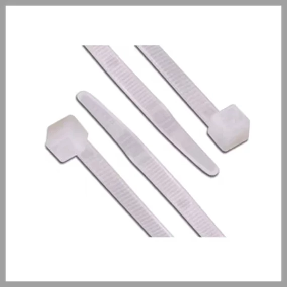 Coliere de prindere cabluri | 3,6 x 140 mm | albe | set 100 bucăți BP1414-100
