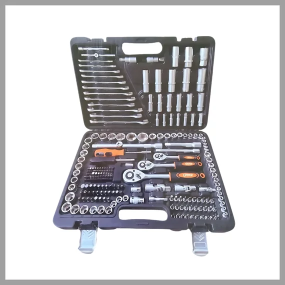 Set chei tubulare Kraftech 216 piese KF-0056
