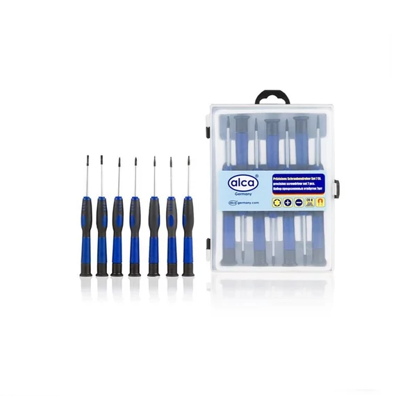 Set de șurubelnițe de precizie Alca, 7 piese 456500