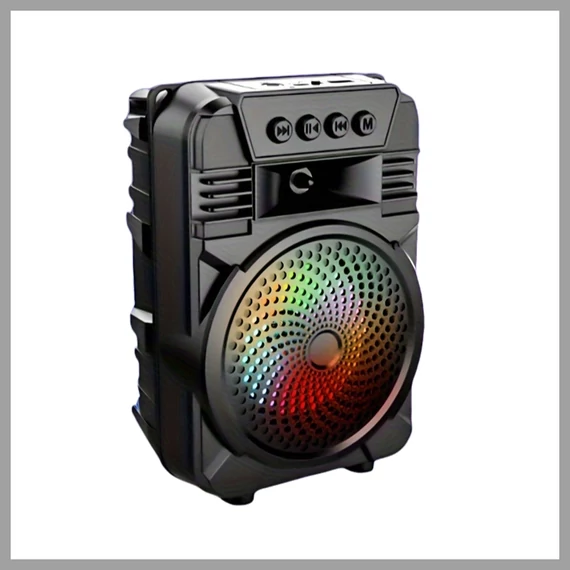 Difuzor Bluetooth portabil - 8W, 1200 mAh, 4" ZQS-1430