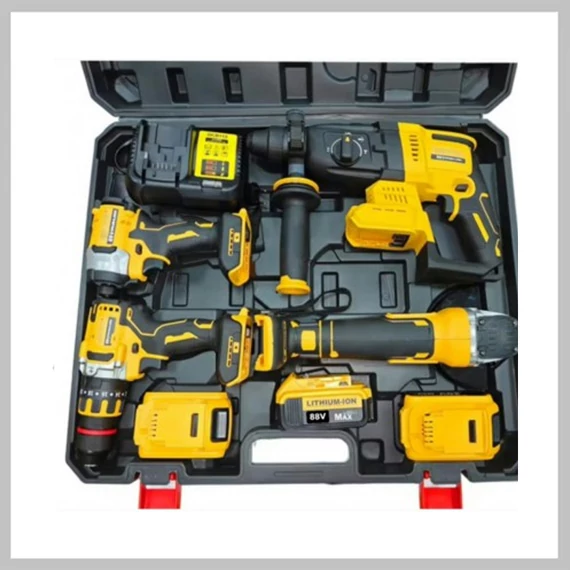 Set de scule cu acumulator HAYAMI 4 piese 88V HA-1021