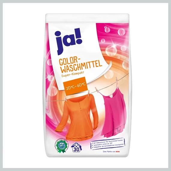 Detergent pudră ja! pentru rufe colorate, 30 de spălări 7175263