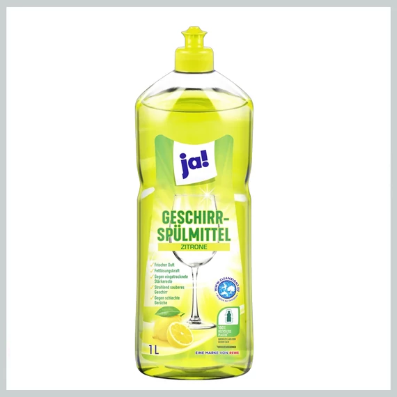 Detergent de vase cu lămâie ja!, 1 litru 8335264