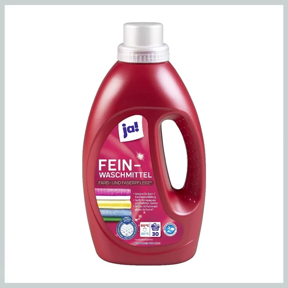 Detergent lichid ja! pentru rufe delicate, cu protecție a culorilor și fibrelor, 30 de spălări 8640400