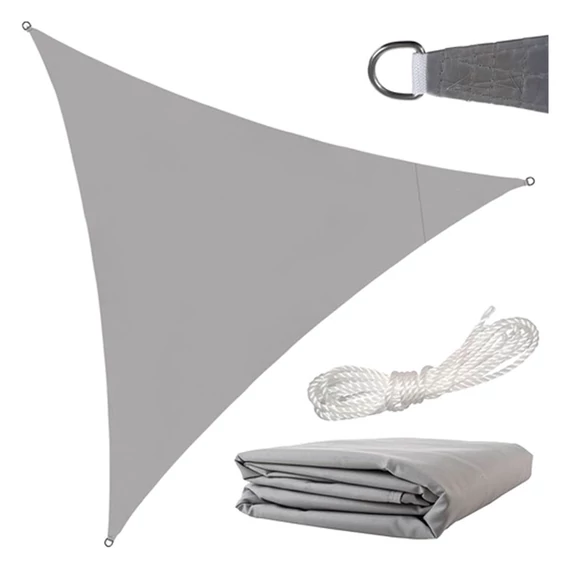 Gardlov umbrar triunghiular 3×3×3 m, gri 00023147