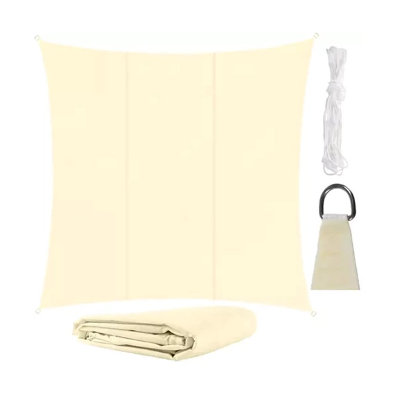Gardlov umbrar 3,6 × 3,6 m, protecție UV, bej 00023165