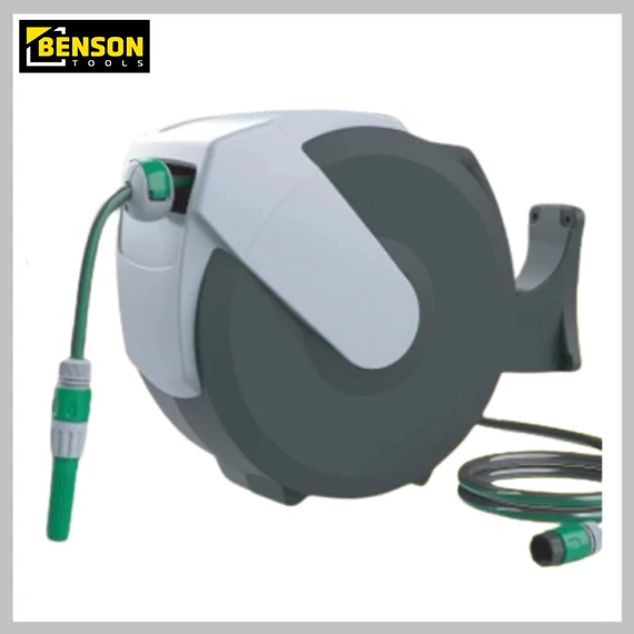 BENSON tambur furtun de grădină retractabil 25 m 015101
