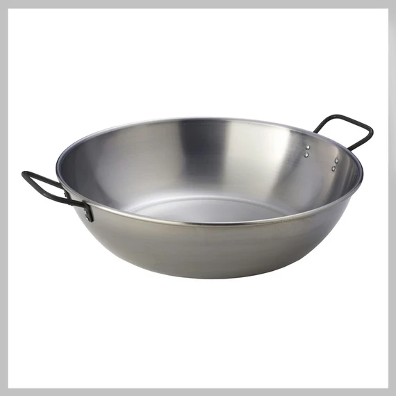 Tigaie inox pentru felii 37 cm cu mâner, grosime 1,2 mm 5999559141829