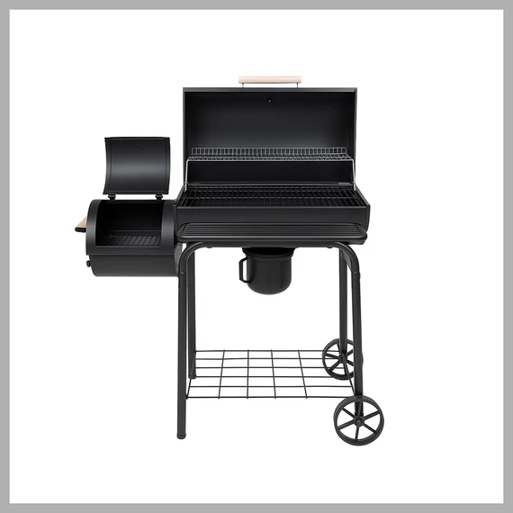 LUND – Grătar cu cărbune și funcție de afumare, 64 x 37 cm, model 99587