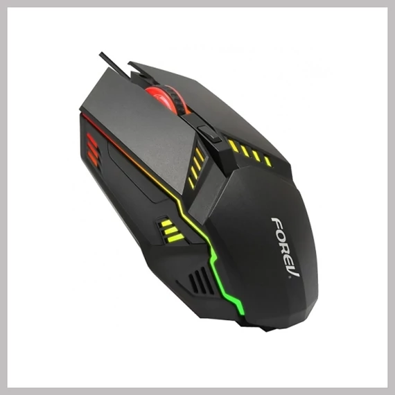 Mouse optic de gaming cu LED RGB FOREV FV-Q3