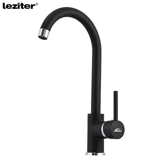 Baterie de bucătărie LEZITER Noril negru ZS-7018-Black