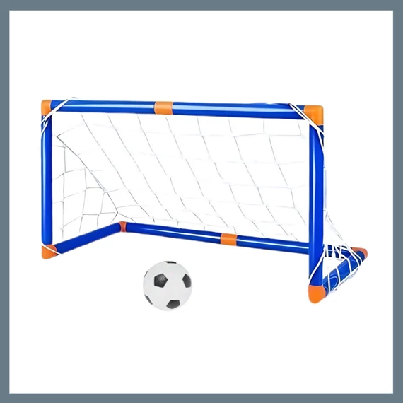 Poartă de fotbal mini pliabilă cu minge – 47,5 × 25 × 25 cm – 69128603-2