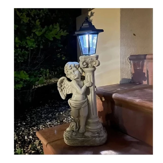 Statuetă Decorativă cu Înger Solar SAIKOGIT 50 cm – Variantă Stânga, RK291903-B