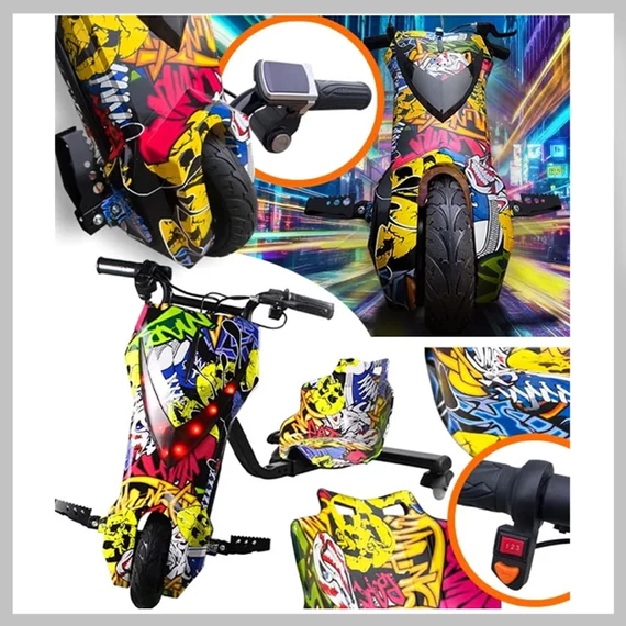 Kart electric cu trei roți pentru drift – 15 km/h G809