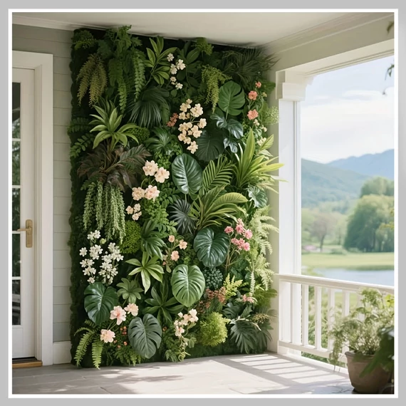 Panou verde artificial – Efect de junglă realist
60 x 40 cm RH3410458
