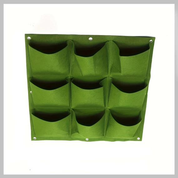 Ghiveci vertical suspendabil cu 9 buzunare – 50 × 50 cm – RP2233079-2