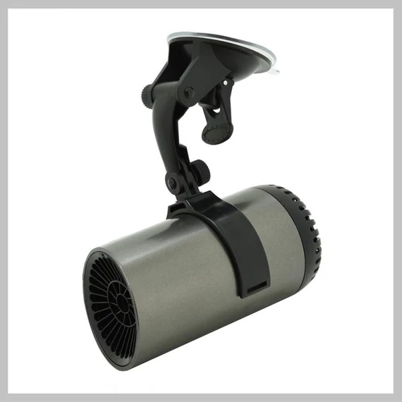 Ventilator auto FREEZE cu funcție de încălzire și suport cu ventuză, 12V – 07206