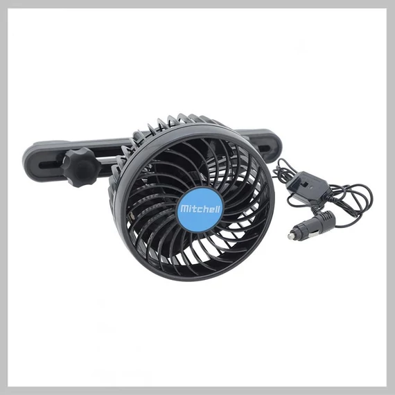 Ventilator auto MITCHELL 12V montabil pe tetiera – 07214