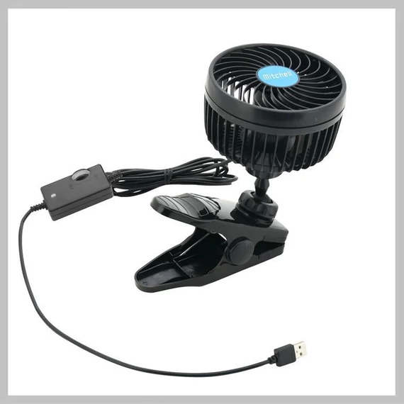 Ventilator cu clemă MITCHELL 115 mm USB 5V – 07228