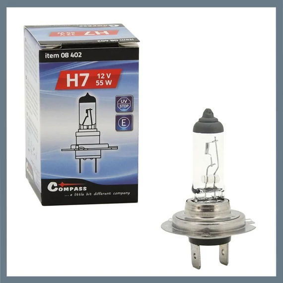 Bec auto halogen H7 – 12V, 55W, PX26d, cu filtru UV 08402