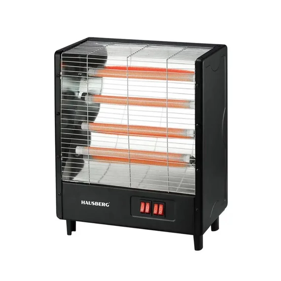 Radiator electric cu cuarț Hausberg – 2000W, 4 trepte de încălzire 1G6K3V1WV