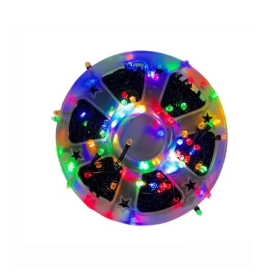 XHUA ghirlandă luminoasă LED – 50 metri, multicoloră, multifuncțională X0737-50M