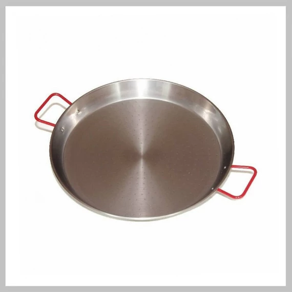 Tigaie paella plată, din oțel lustruit – 20 cm – 13426