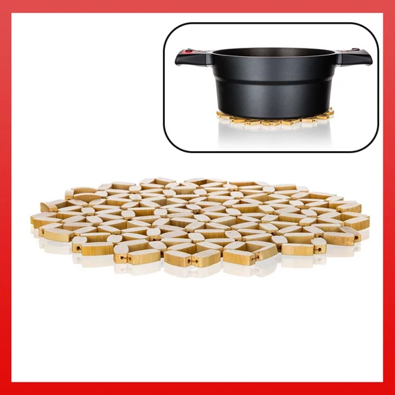 BANQUET Suport de bucătărie BRILLANTE Bamboo 22 cm 27061451
