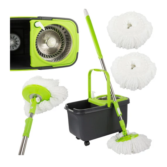 Mop Rotativ cu Cap 360°, Set 27078