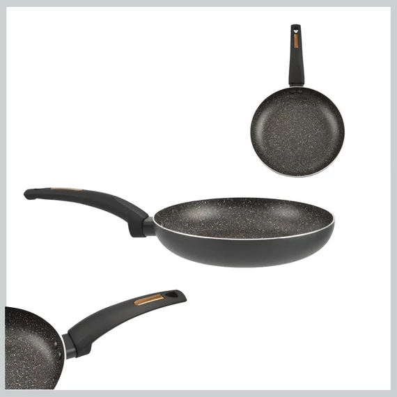 Perfect Home Golden Line Comfort Tigaie antiaderentă din aluminiu, 22x4 cm, pentru inducție, 2,2 mm 28274