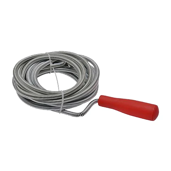 Dispozitiv pentru curățarea țevilor (șarpe pentru scurgere), 5 m x 8 mm, 6576
