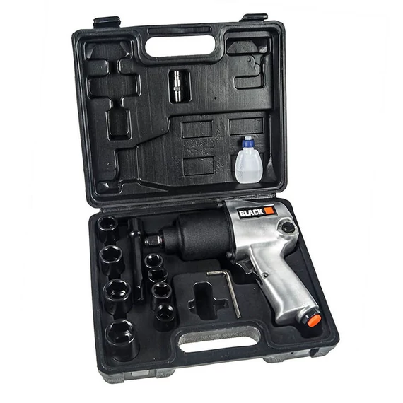 Black Cheie de Impact Pneumatică 12203