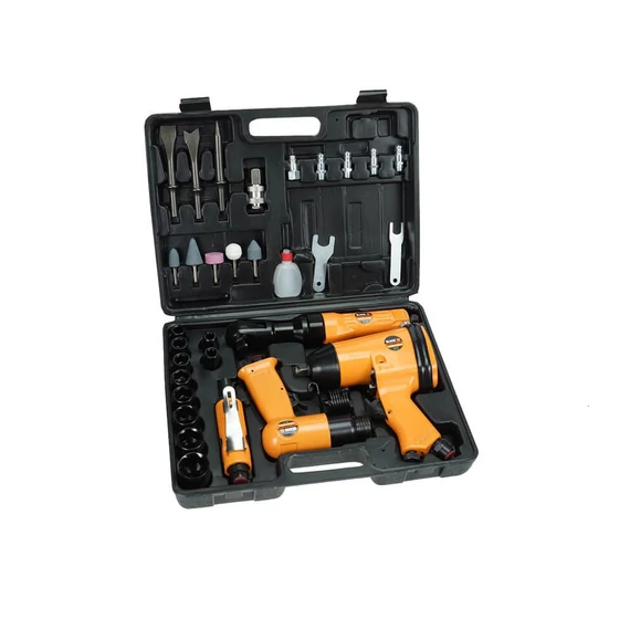 Set de unelte pneumatice BLACK 33 piese - B12206