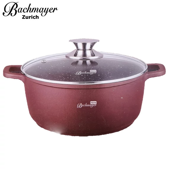 Cratită cu strat antiaderent din marmură, 30 cm, Bachmayer BM-7854-30