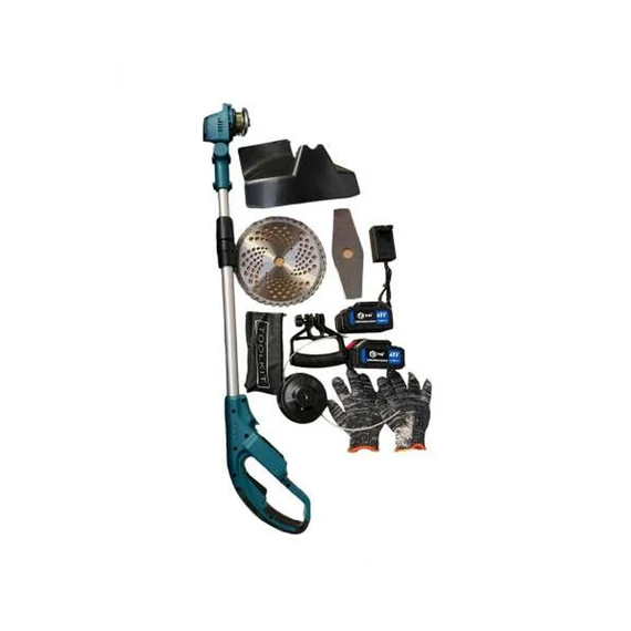 Trimmer și mașină de tuns iarba Kimiyo CH23-362, cu 2 acumulatori, 48V