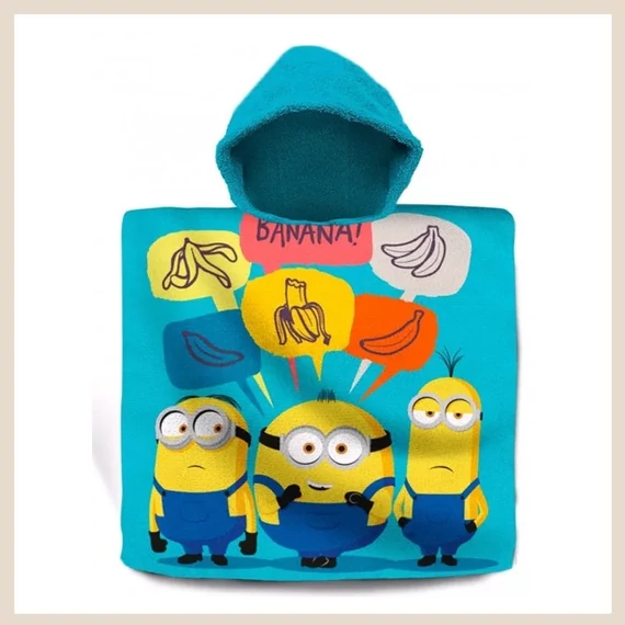 Minions, Poncho pentru Plajă cu Towel EWA10008MS