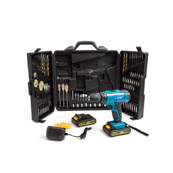 Flinke Mașină de găurit fără fir, set de 150 de piese FK-8016