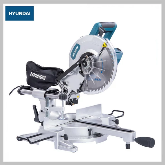 Hyundai Fierăstrău circular glisant cu laser - HYD-210L-M