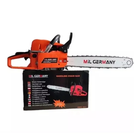 Ferăstrău cu motor pe benzină MIL Germany 2200W 52ccm - MG2200