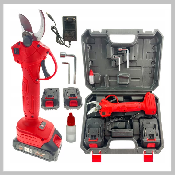 Foarfecă electrică cu acumulator MIDORI 24V în geantă MJ-137