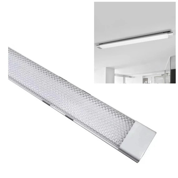 THO Lustră LED cu tub de 120 cm, 180W, 11400LM, 6500K, N-95