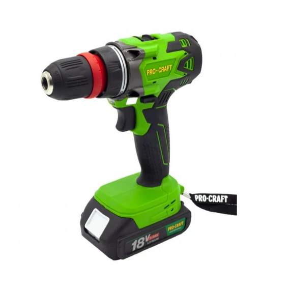 Procraft PA18DFR șurubelniță cu acumulator, 18V