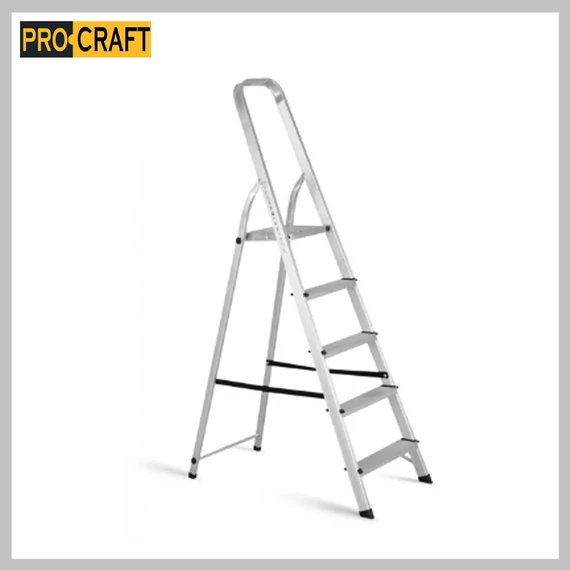 Scară din aluminiu cu o singură față, 6 trepte Procraft PLA2.128
