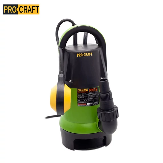 Pompă submersibilă pentru apă și nămol PROCRAFT PN18