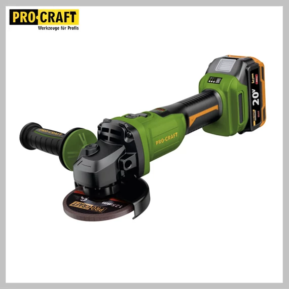 Procraft PWA220 Polizor unghiular cu acumulator, 125 mm PWA220
