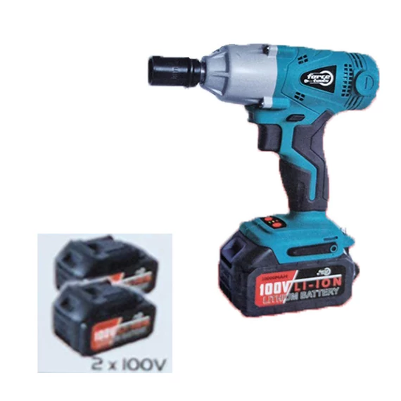 ForceTools Șurubelniță cu impact fără fir cu 2 baterii RK-4058