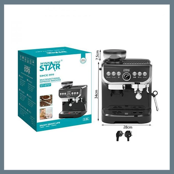 Winning Star 1450W Espresso Coffee Maker ST-9707